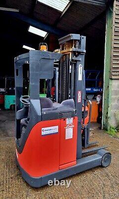 Linde R16N Electric Reach Truck/Narrow Aisle Forklifts/ 5.8 Meters Lift Height