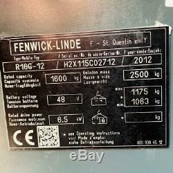 Linde R16g Used In/outdoor Reach Forklift Truck (#2843)