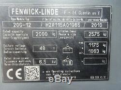 Linde R20g Outdoor / Indoor Used Electric Reach Forklift Truck. (#2458)