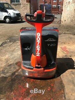 Linde T20 electric power pallet truck