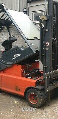 Linde e20p-02 2005 ELECTRIC FORK LIFT TRUCK BREAKING FOR PARTS e20 e20p 02