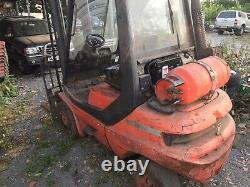 Linde forklift truck Gas 1999 H20 Spares Or Repair