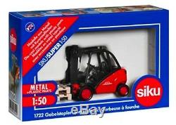SIKU Linde Forklift Truck die-cast toy 150 Scale NEW IN BOX model # 1722