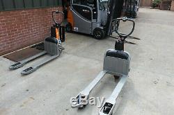Still citi on electric pallet truck, forklift, linde citi, full electric stacker