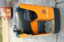 Still su20 electric pallet truck, 2011, ride on sit on forklift linde t20 t16