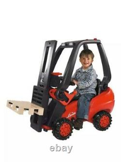 The Smoby Linde Forklift Truck Ride On 3+ Years