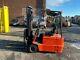 Used 3 Wheel Electric Forklift Truck Linde E15 3.3m Lift Height 1500 Kg