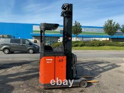 Used Electric Forklift Reach Truck Linde R14 1400KG 6.8m lift height 3000 hours