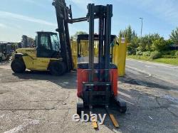 Used Electric Forklift Reach Truck Linde R14 1400KG 6.8m lift height 3000 hours