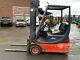 Used Electric Forklift Truck Linde E14 1400kg 3.3m Lift Height Contrainer Spec