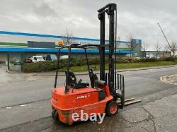 Used Electric Forklift truck Linde E15 5.2m lift height 1500KG