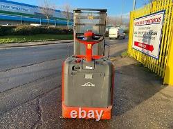 Used Electric Masted Pallet truck Linde L12AC Counterbalance Stacker Forklift