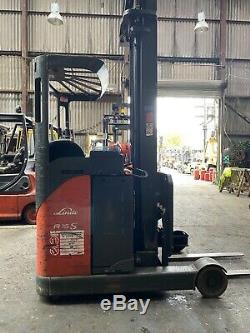Used forklift Linde electric reach truck R16s-12 1600KG 2011