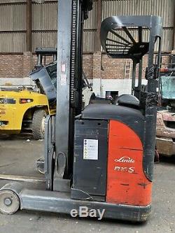 Used forklift Linde electric reach truck R16s-12 1600KG 2011