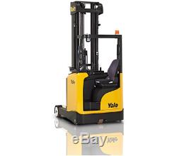 YALE MR20HD ELECTRIC REACH TRUCK Fork Lift Truck Toyota Hyster Linde Yale DW0568
