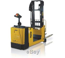 Yale MC12 Electric Counterbalanced Stacker Fork Lift Truck Toyota Linde DW0590