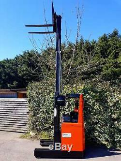 Bt Chariot À Mât Rétractable / Forklift- Électrique -bande Aisle -hyster, Linde