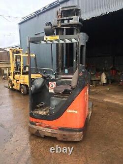 Chariot Élévateur À Fourche Lansing Linde R20 Reach Truck