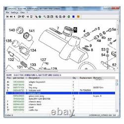 Indicateur de pièce de chariot élévateur Linde 1XFor Display Unit 335 336 pour camion électrique E16 E20.