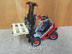 Lego 8416 Chariot Élévateur Flt 100% Complet Linde Toyota Hyster Jungheinrich