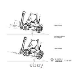 Lesu 1/14 Rc Lind Hydraulic Forklift Transfer Car Rtr Modèle Esc Motor Light