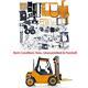 Lesu 114 Lind Hydraulic Rc Forklift Camion De Transfert Peint Phares Sonores De Voiture De Transfert