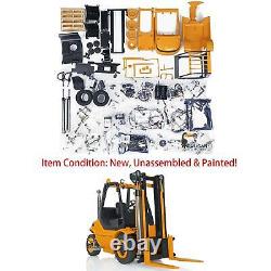 Lesu 114 Lind Hydraulic Rc Forklift Camion De Transfert Peint Phares Sonores De Voiture De Transfert