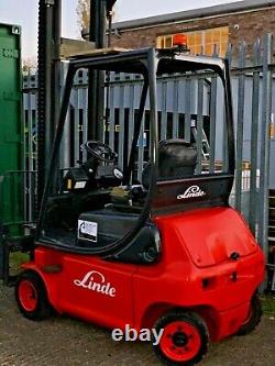 Linde E18 Electric 4 Wheel 1.8t Chariot Élévateur, Ordre De Travail Parfait, Low MIL