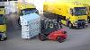 Linde Fork Truck Rentals Travaille Avec Renault F1