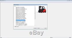 Linde Pathfinder V3.6.2.11 11,2017 Chariot Élévateur Logiciel De Diagnostic Diagnosi