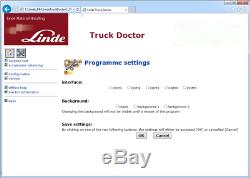 Linde Truck Doctor V2.01.05 01,2016 Chariot Élévateur Frontal Docteur Du Logiciel De Diagnostic