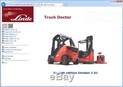 Linde Truck Doctor V2.01.05 01,2016 Chariot Élévateur Frontal Docteur Du Logiciel De Diagnostic