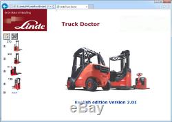 Linde Truck Doctor V2.01.05 01,2016 Chariot Élévateur Frontal Docteur Du Logiciel De Diagnostic