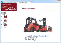 Linde Truck Doctor V2.01.05 01,2016 Chariot Élévateur Frontal Docteur Du Logiciel De Diagnostic