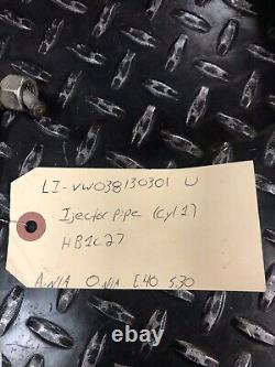 Tuyau d'injecteur VW038130301 (Cylindre 1) Pièces d'occasion de bonne qualité pour chariot élévateur Linde H40D